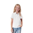 thumbnail image 6 of Grblisyd 2 Pack Girls Polo Shirt School Uniform Polo for Girls Casual Soft Short Sleeve Classic Collared Shirt Back to School Clothes, 6 of 6