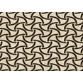 thumbnail image 1 of Ahgly Company Machine Washable Indoor Rectangle Transitional Chocolate Brown Area Rugs, 3' x 5', 1 of 7