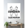 thumbnail image 2 of Sugar Mountain North Carolina - Nc Blue Ridge Mountains Skiing Poster Wall Art, Modern Wall Decor, 24x36 UNFRAMED, 2 of 3