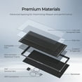 thumbnail image 5 of Renogy ShadowFlux N-Type 120W Rigid Solar Panel, 25% High-Efficiency & Anti-Shading, IP67 Waterproof Lightweight for RV/Pickup/SUV Charging, 5 of 10
