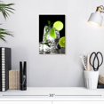 thumbnail image 3 of Elephant Stock Cold Lime Cocktail Wall Art - Vertical Canvas Wall Art - Living Room Wall Decor - Food And Drink Canvas - Yellow And Green Decor - 8" x 12", 3 of 8