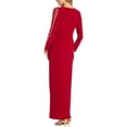 thumbnail image 2 of RM Richards womens  Sheer Insert Sleeve Detail Wrap Dress, 10, 2 of 3