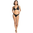 thumbnail image 4 of Roxy Womens Beach Classics Regular High-Leg Solid Swim Bottom Separates, 4 of 4