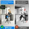 thumbnail image 7 of TAVR Furniture 1 Pack 24 inch Folding Stool with Backrest and Handle, Collapsible Round Folding Counter Height Stool Holds up to 450lbs, 7 of 7