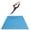 Blue, variant on GXMMAT Large Yoga Mat 6'*6'(7mm), Extra Thick Comfortable Workout Mats for Home Gym, Non-Slip Barefoot Wide Exercise Mat, Black