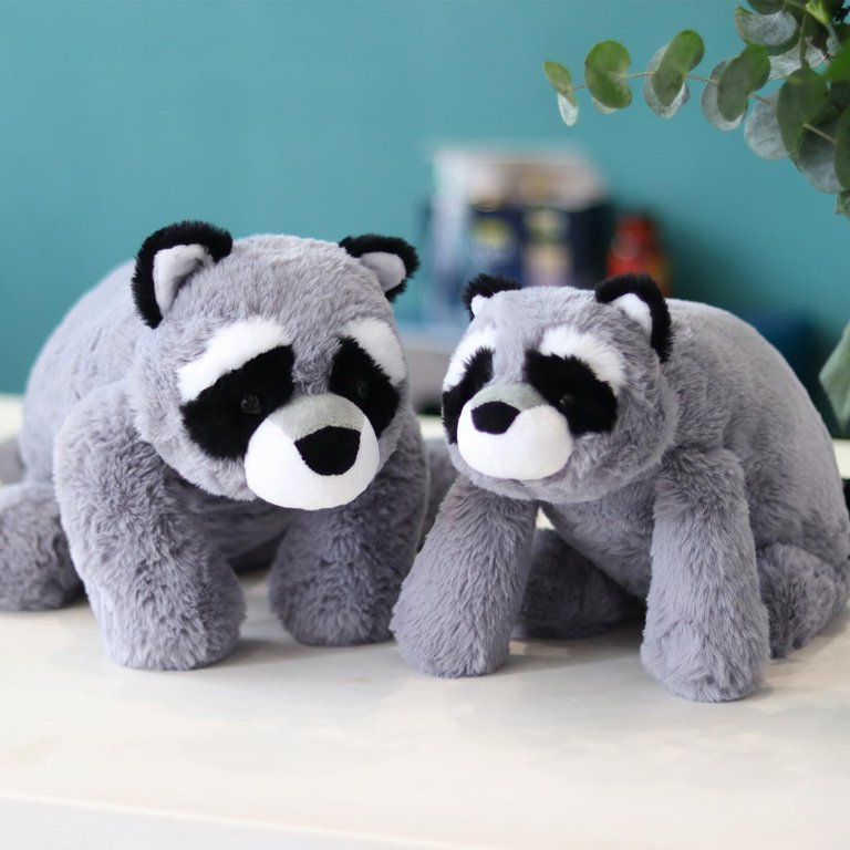 18 inch Racoon Weighted Stuffed Animals,Weighted Stuffed Animals for  Anxiety,Raccoon Stuffed Hugging Plush Animal Toy for Baby,Boys and Girls