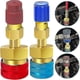 thumbnail image 1 of Adaptadores de conector de acoplador rápido A/c R1234yf, colector alto/bajo, medidor de CA, juego automático, 1 of 4