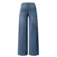 thumbnail image 5 of Audhol Womens Jeans, Jeans for Women High Waist Baggy Wide Leg Jeans Stretchy Denim Pants Stretchy Jeans for Women Dark Blue XL, 5 of 5