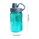 thumbnail image 3 of Botella deportiva grande de 1100 ml con pajita | Tapa de rosca antigoteo | Hervidor portátil de plástico para viajes | Vaso de hidratación para gimnasio, senderismo y ciclismo al aire libre - Verde, 3 of 7
