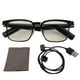 thumbnail image 3 of Gafas de audio Nikou inteligentes Bluetooth 5.3 Gafas de música inteligentes azules, 3 of 9