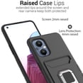 thumbnail image 6 of CoverON For Oneplus Nord N20 5G Phone Case, Credit Card slot Ring KickStand Rugged Cover Magnetic holder, Black, 6 of 8
