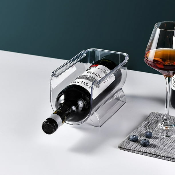 Stackable Fridge Organiser Wine Beer Stacking Bottle Rack Kitchen Can