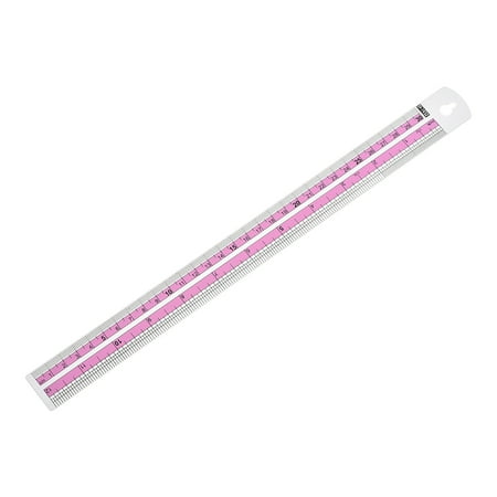 Aluminum Ruler Set 300mm 12 Inches Straight Ruler Measuring Tool