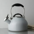 thumbnail image 6 of 1.8qt Enamel-on-Steel Classic Oolong Teakettle Fog Grey, 6 of 7