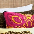 thumbnail image 2 of Rochelle Porter Design Crayon 20in x 20in Decorative Pillow Pink, Cotton Duck Embroidery, Adult, 2 of 6