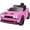 Pink, variant on Dodge Challenger 12V Ride On Car, Battery Electric Car for Ages 3+ Kids, Licensed SRT Hellcat Ride On Toys with Remote Control, LED Lights, USB, Bluetooth Music, Black