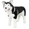 Large Husky Dog Plush Animal Realistic Soft Stuffed Toy Pillow Pet Wolf