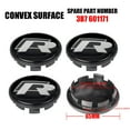 thumbnail image 1 of 56MM/65MM/66MM Original Car Wheel Center Hub Caps Covers For VW R GTI Emblem Auto Badge Hubcaps Decoration Accessorie 3B7 601171 VW R-65MM, 1 of 6