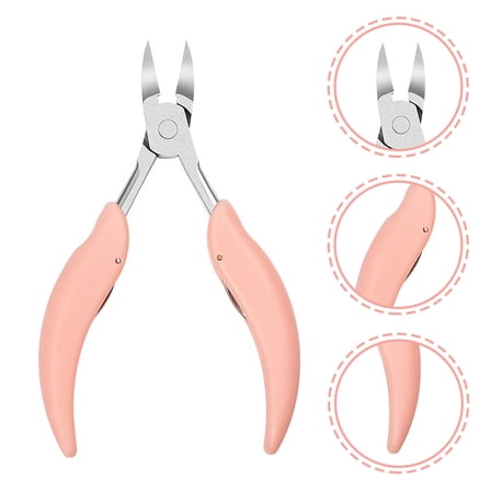 LEORX Cuticle Pusher Cuticle Trimmer Stainless Steel Nail Trimming Men Personal Grooming 1Pack