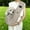 B, variant on Pet Supplies Sling for Small Dogs Up to 15lbs Breathable Fabric Adjustable Padded Strap Anxiety-Reducing Design with Pocket for