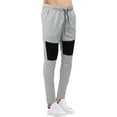 thumbnail image 3 of CULTURA AZURE Mens Fleece Jogger, Heather Grey/Black, 2XL, 3 of 7