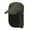 Army Green, variant on Summer Neck Sun Cap Adjustable Fishing Hat Breathable Neck‑Guard Hat for Men Women Garden Beach Cycling