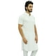 Atasi Hommes Blanc Coton Longue Kurta Chemise Décontractée Vêtements-3XL – image 3 sur 7
