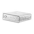 thumbnail image 2 of Organizador de huevos para refrigerador, contenedor extraíble y apilable, reutilizable. 20 rejillas, 2 of 9