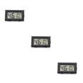 thumbnail image 1 of Inteprter Mini termómetro digital LCD -50 ℃ ~ 80 ℃ Detector de sensor Indicador multifuncional con Modo de repetición Instrumento Negro 3piezas, 1 of 6