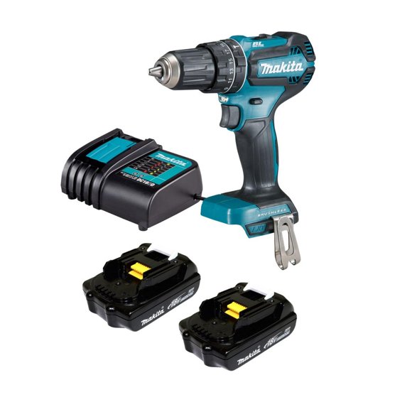Rotomartillo 1/2 18v 1.5amp Brushless Makita azul Estándar