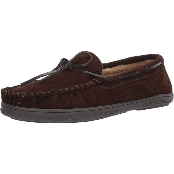 Florsheim Cozzy Tie Slipper Chocolate 12184-202 8 M