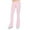Light Pink, variant on Women's Pants Spring Fall Solid Comfy Slim Fit Low Waisted Flare Pants Stylish Casual Daily Wear Trendy Bottoms