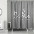 thumbnail image 2 of Creative Products Relax 2 71x74 Shower Curtain, 2 of 7