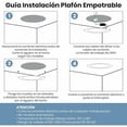 thumbnail image 4 of Downlight empotrable LED, lámpara empotrable de techo plana redonda, 145mm, 9W, 6500K, blanco frío, para baño, salón, 4 of 4