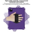 thumbnail image 3 of TECH CIRCLE Case for (2022) iPad (10th Generation) 10.9" - Rugged Stand Case with Shoulder Strap / Pencil Holder / Hand Strap, Purple+Black, 3 of 6