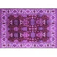 thumbnail image 1 of Ahgly Company Indoor Rectangle Oriental Purple Traditional Area Rugs, 7' x 9', 1 of 4