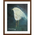 thumbnail image 2 of Art.com Waiting Bird Giclee Print by Tim Nyberg, Brown Frame Wall Art, 17" x 21", 2 of 5