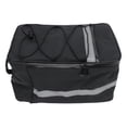 thumbnail image 4 of Bike Rack Bag, Waterproof Reflective Large Capacity Bike Back Rack Carrier Rear Bike Bag with Rainproof Cover for Outdoor Cycling, 4 of 7