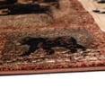 thumbnail image 5 of BizChair 2'x7' Cabin/Lodge Area Rug Runner with Bear and Cub Scene, 5 of 6