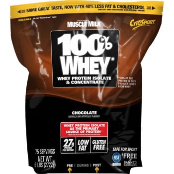 Cytosport 100 Whey Chocolate Protein Powder 6lb