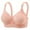 Pink, variant on WCJM Pink Women's Plus Size Bras Soft Thin Underwire Support Sleep Bra Underwear Anti Sagging Gathered Bralettes