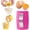 Pink#001, variant on Stainless Steel Egg Shell Opener, Handheld Egg Cracker Tool for Raw and Hard Boiled Eggs, Kitchen Egg Breaker and Egg Separator Gadget