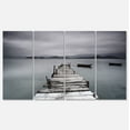 thumbnail image 2 of Design Art - Jetée et Bateaux au Bord de la Mer, 2 of 3