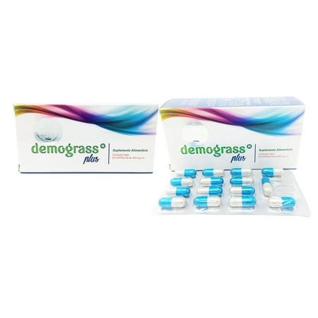 2 PACK Demograss Plus 100% Authentic Guaranteed All Natural Supplement 2 Meses Perder Peso - 60 Day