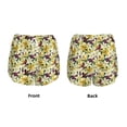 thumbnail image 5 of Lsque Lilies Flowers Printed Women's Running Shorts with Liner Pockets,Elastic Quick Dry Workout Athletic Gym Yoga Shorts,Womens High Waist Shorts-Medium, 5 of 9