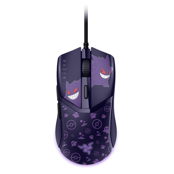 Razer Cobra Light-Weight Wired PC Gaming Mouse with Chroma RGB, Pokemon Gengar Edition