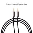 thumbnail image 4 of TAKSTAR Auricular con cable, auricular estéreo móvil 3,5 mm Universal 2,5 m/8,2 pies 20hz-20khz 3,5 mm universal sonido estéreo en oído Iem 20hz-20khz sonido móvil Iem, 4 of 8