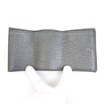 thumbnail image 3 of Pre-Owned FENDI Tri-fold wallet in metallic grey leather for men 7M0280-AJJ1 h30267g (Good), 3 of 5