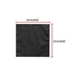 thumbnail image 3 of INSPIRE CHIC Men's Handkerchiefs Pocket Squares Classic Little Grid Texture For Wedding Black One Size, 3 of 4