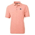 thumbnail image 2 of Men's Cutter & Buck  Orange UTSA Roadrunners  DryTec Virtue Eco Pique Botanical Print Recycled Polo, 2 of 3